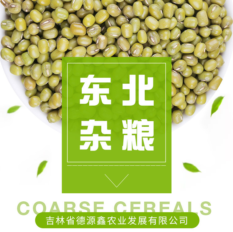 【绿豆】 通榆县满榆绿豆1kg 东北绿豆 精选小绿豆