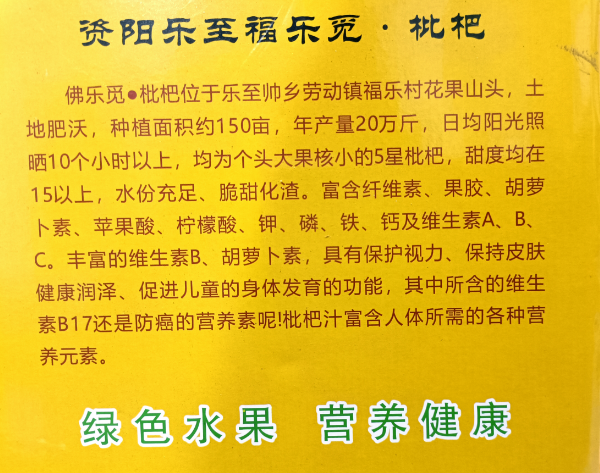 柠檬小仙 【川工带川货】乐至邮政福乐觅·枇杷精选大果36枚现摘发货