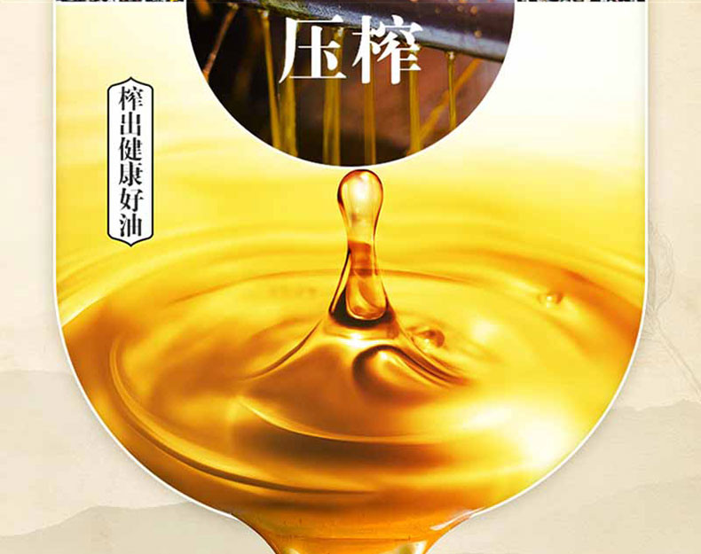 金龙鱼 金龙鱼压榨本香菜籽油5L(非转压榨)