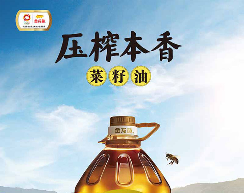 金龙鱼 金龙鱼压榨本香菜籽油5L(非转压榨)