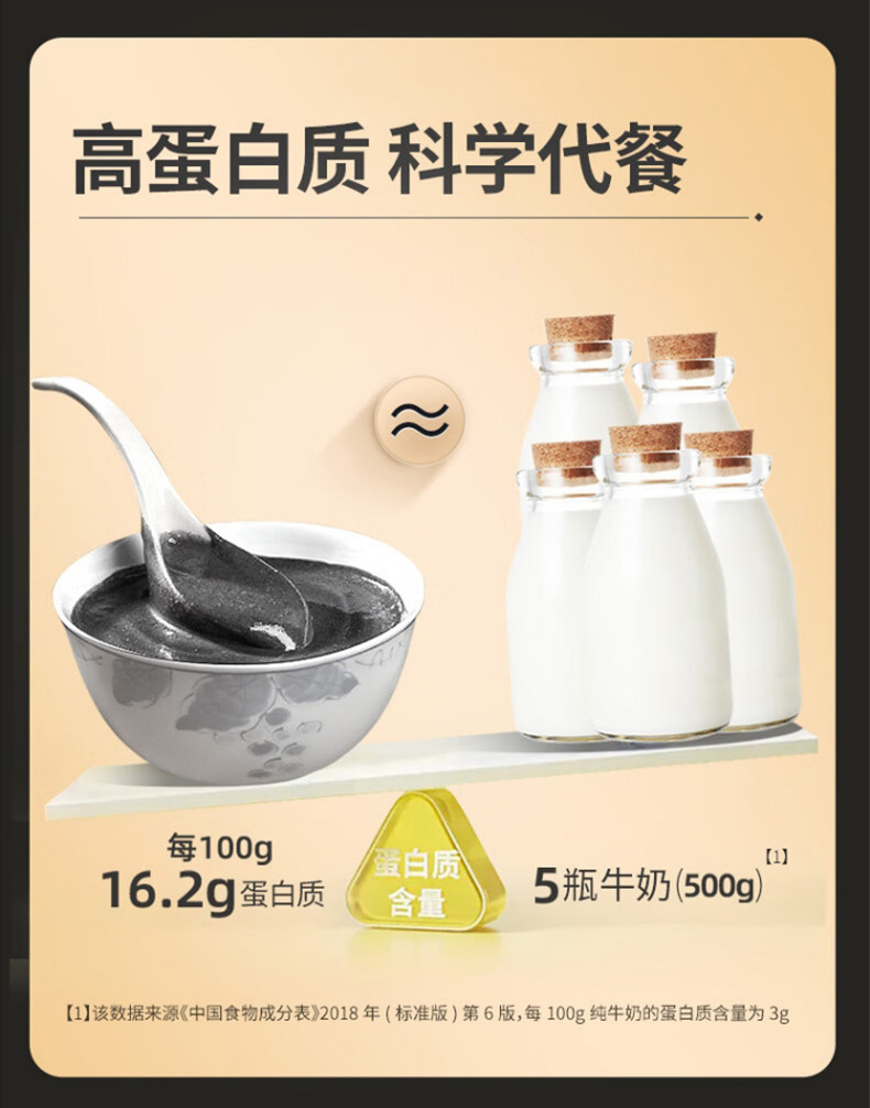 可益康 黑八宝米昔粉（成品）500g