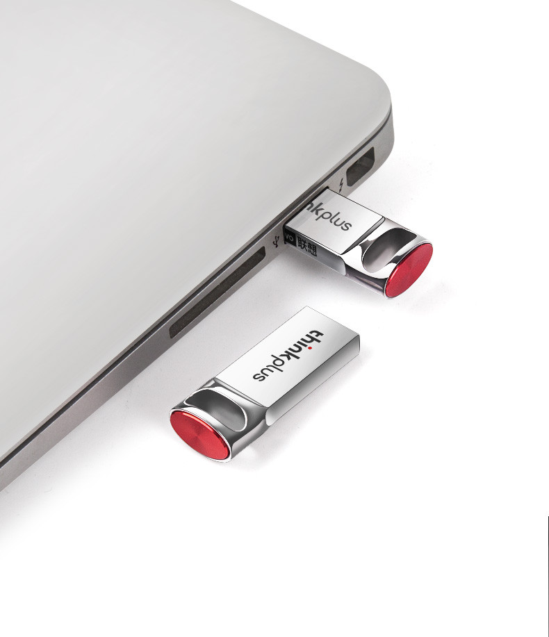 thinkplus/64GB优盘/ USB3.0 /U盘 TU301全金属车载 防尘防水