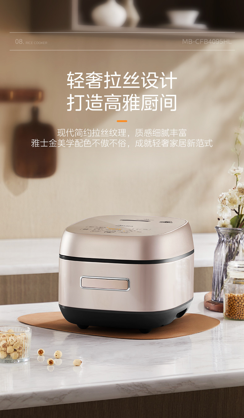 美的/MIDEA 多功能低糖电饭煲 CFB4095HL