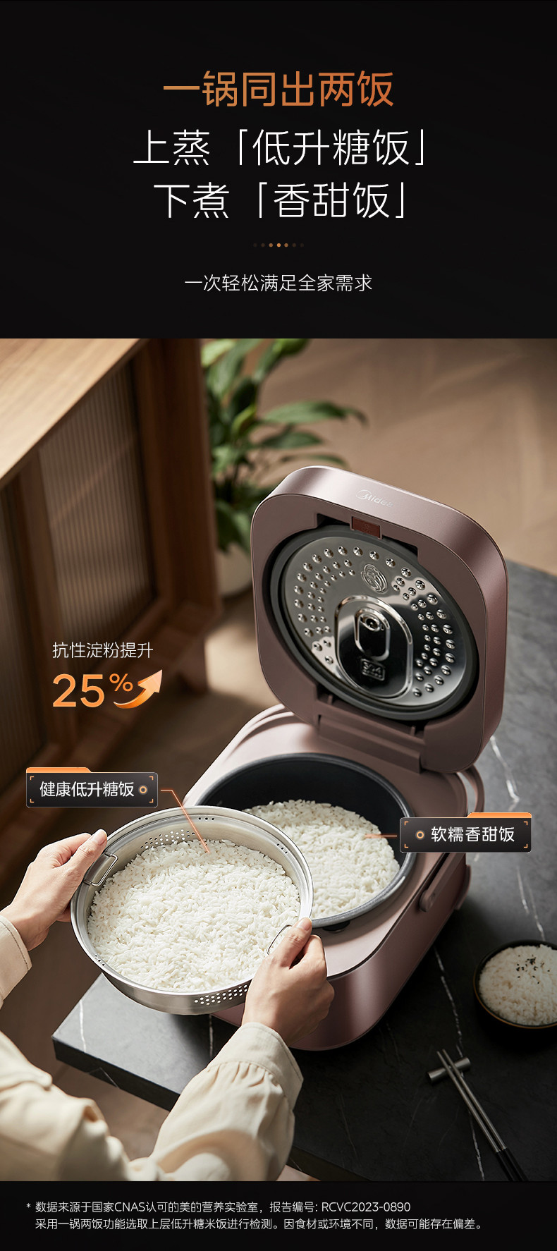 美的/MIDEA 电磁加热电饭煲 CFB4089H