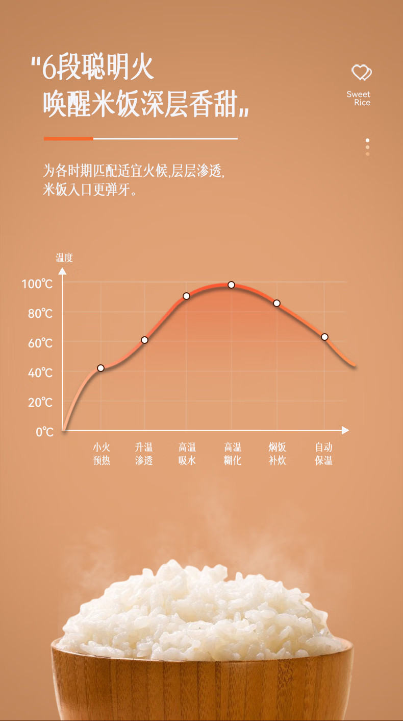 小画仙 电饭煲LDFB-3068E