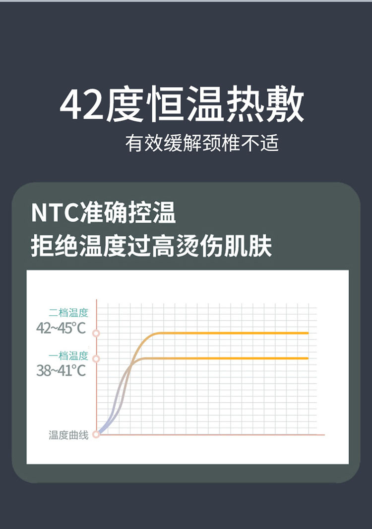 上亨 颈椎按摩仪肩颈部按摩器办公室家用多功能热敷揉捏脖子疏通脊椎智能护颈仪SHZH-JZY002