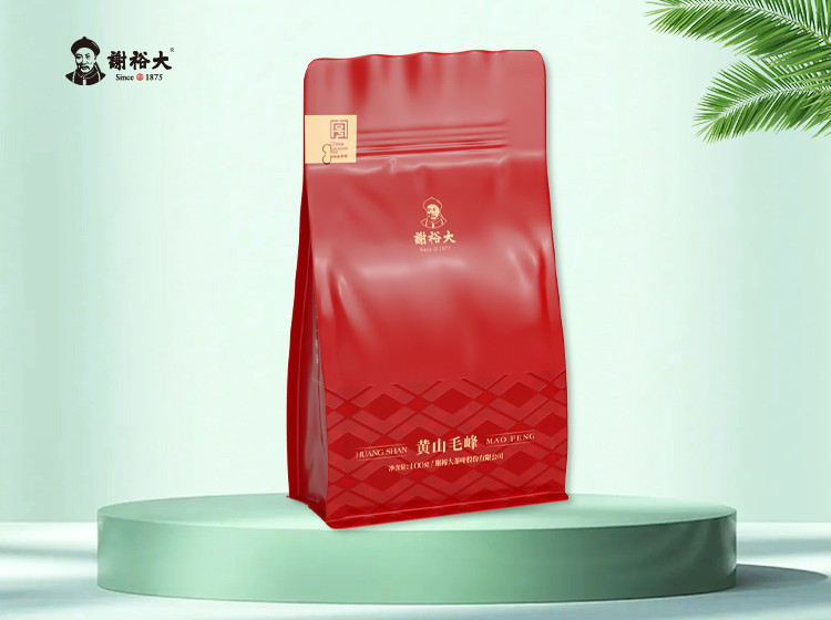 谢裕大 黄山毛峰铭门绿茶袋装100g/袋 品质决定口感 2024新茶