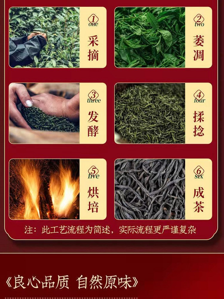 橙乡三百山 赣南 高山红茶口粮茶80克/罐