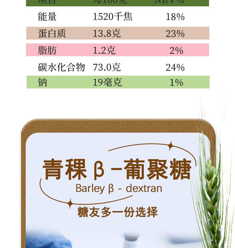 【甘肃金昌大鹏馆】祁连山高海拔 寒区旱区 有机青稞粉挂面 800克盒装 70%黑小麦粉+30%青稞粉