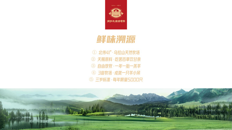 羊小呆 内蒙古 乌拉山牧区散养乌拉山羊肉 精选3岁羯羊  赠送羊腩