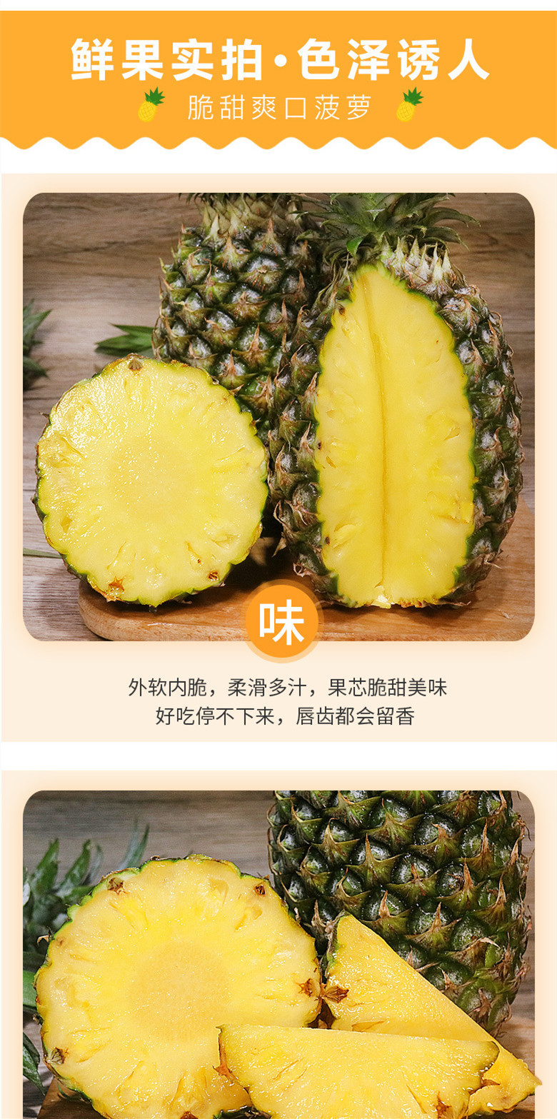 潮誉坊 当季菠萝水果