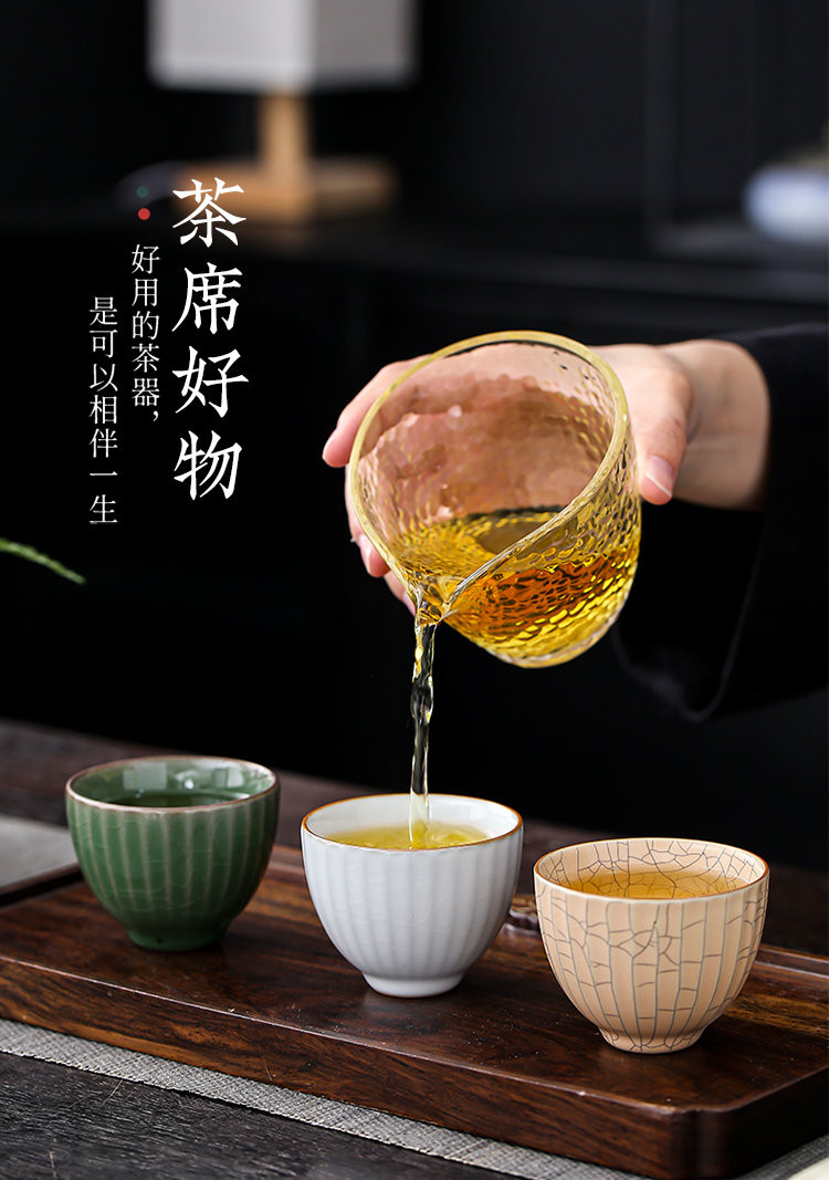 汖茗元  (苏大师)举杯邀月五大名窑杯套组