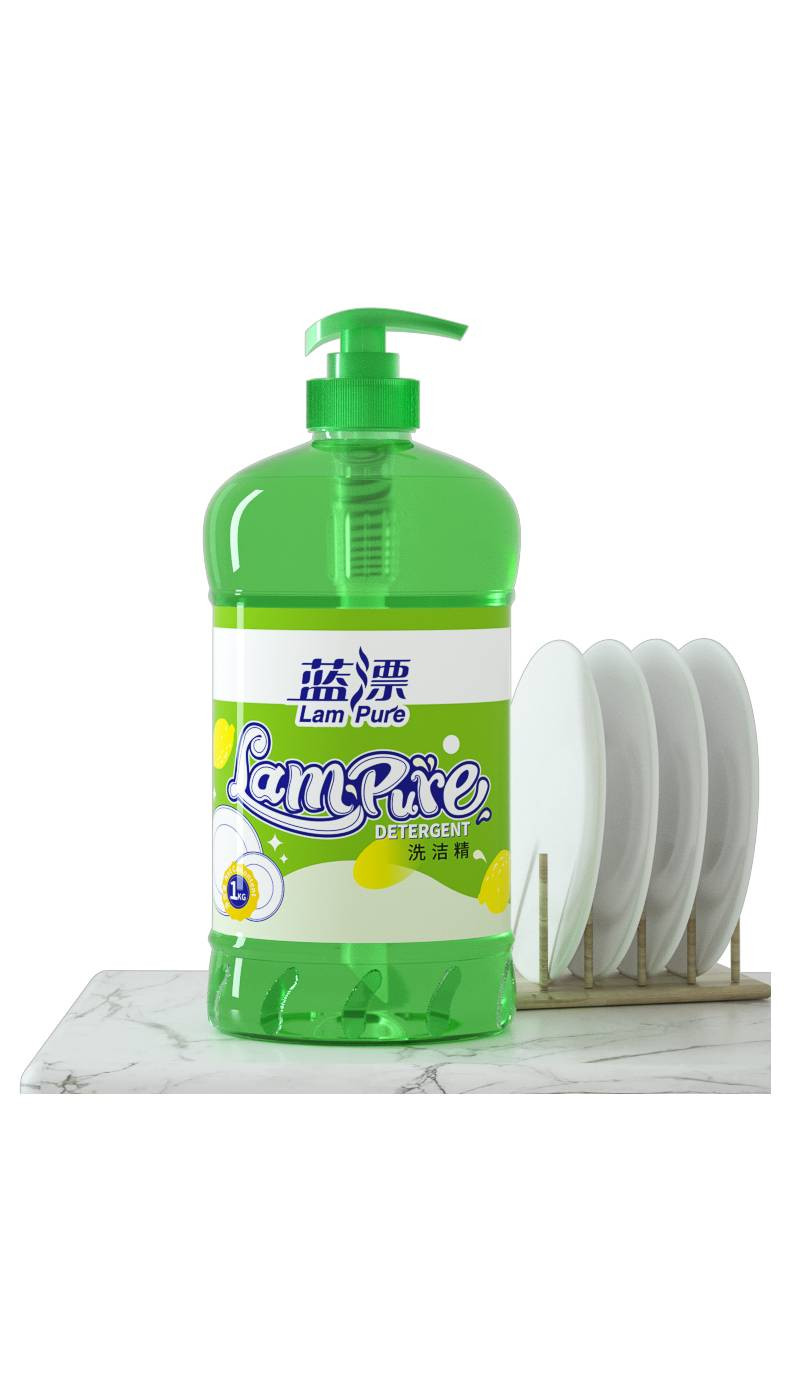 蓝漂(Lampure) 柠檬洗洁精1kg*2瓶
