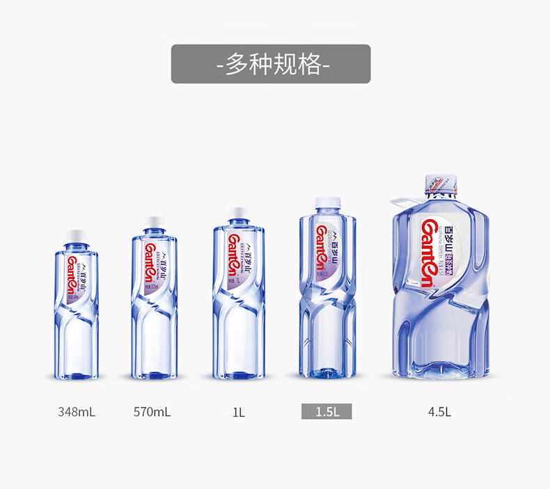 百岁山 天然矿泉水 1.5L*12瓶 整箱装