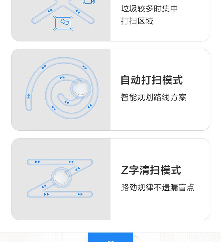 美的/MIDEA 美的/MIDEA 扫吸一体 全自动超薄规划路线 遥控控制 智能扫地机器人Q5