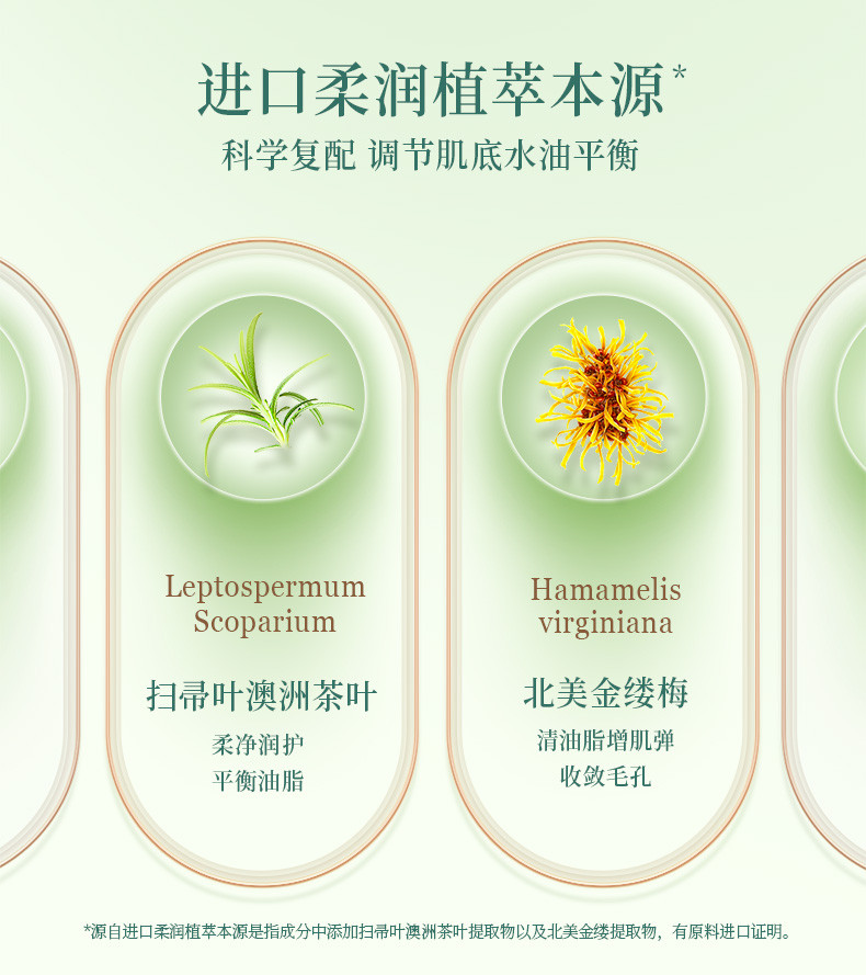 袋鼠妈妈茶树精华液50ml补水持久清爽控油准孕妇专用护肤品化妆品