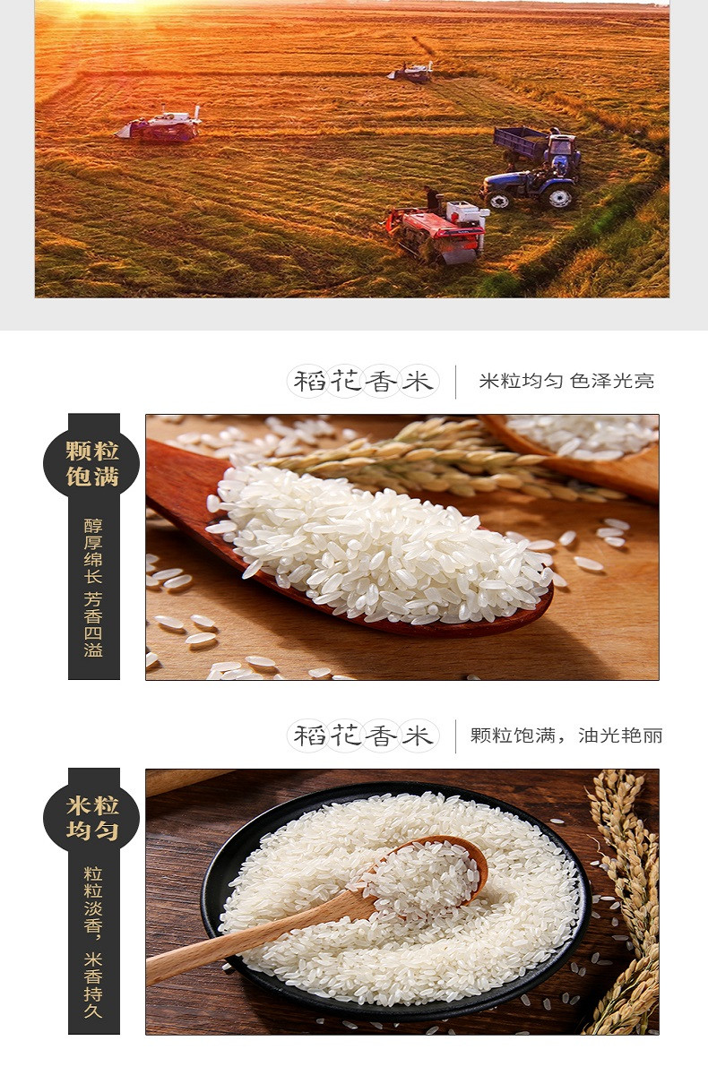 掌中禾 五常大米5斤稻香米正宗黑龙江东北大米新米非真空2.5kg