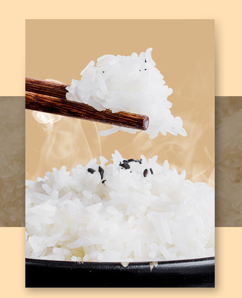 吉田 井冈山吉田3号大米油粘米10斤煲仔饭大米南方大米新米长粒香细