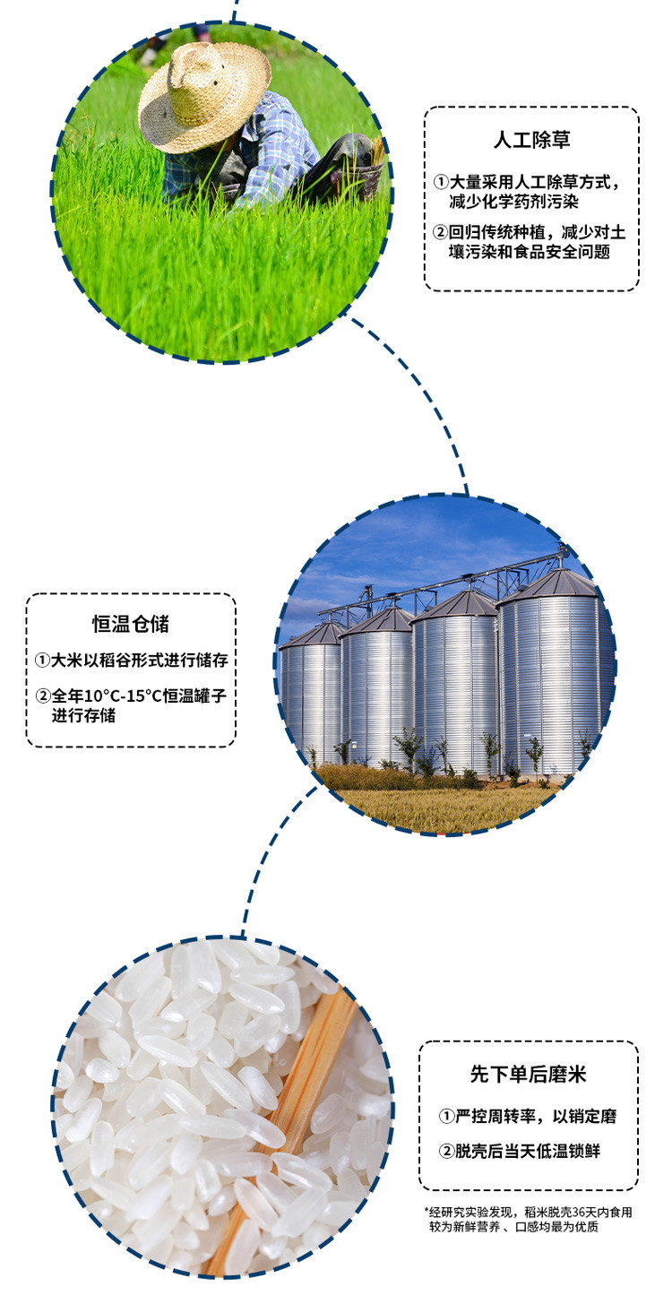 邻家饭香 二级产区五常大米 500g/袋  [广东省内包邮]