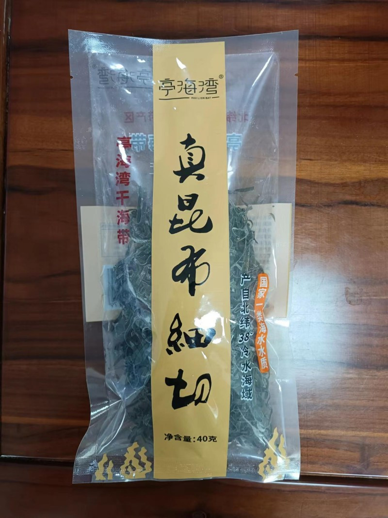 亭海湾 【领券立减】干海带丝6袋装 真昆布细切 泡发即食 凉拌调味