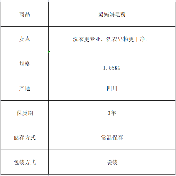 蜀妈妈 【会员享实惠】洗衣皂粉