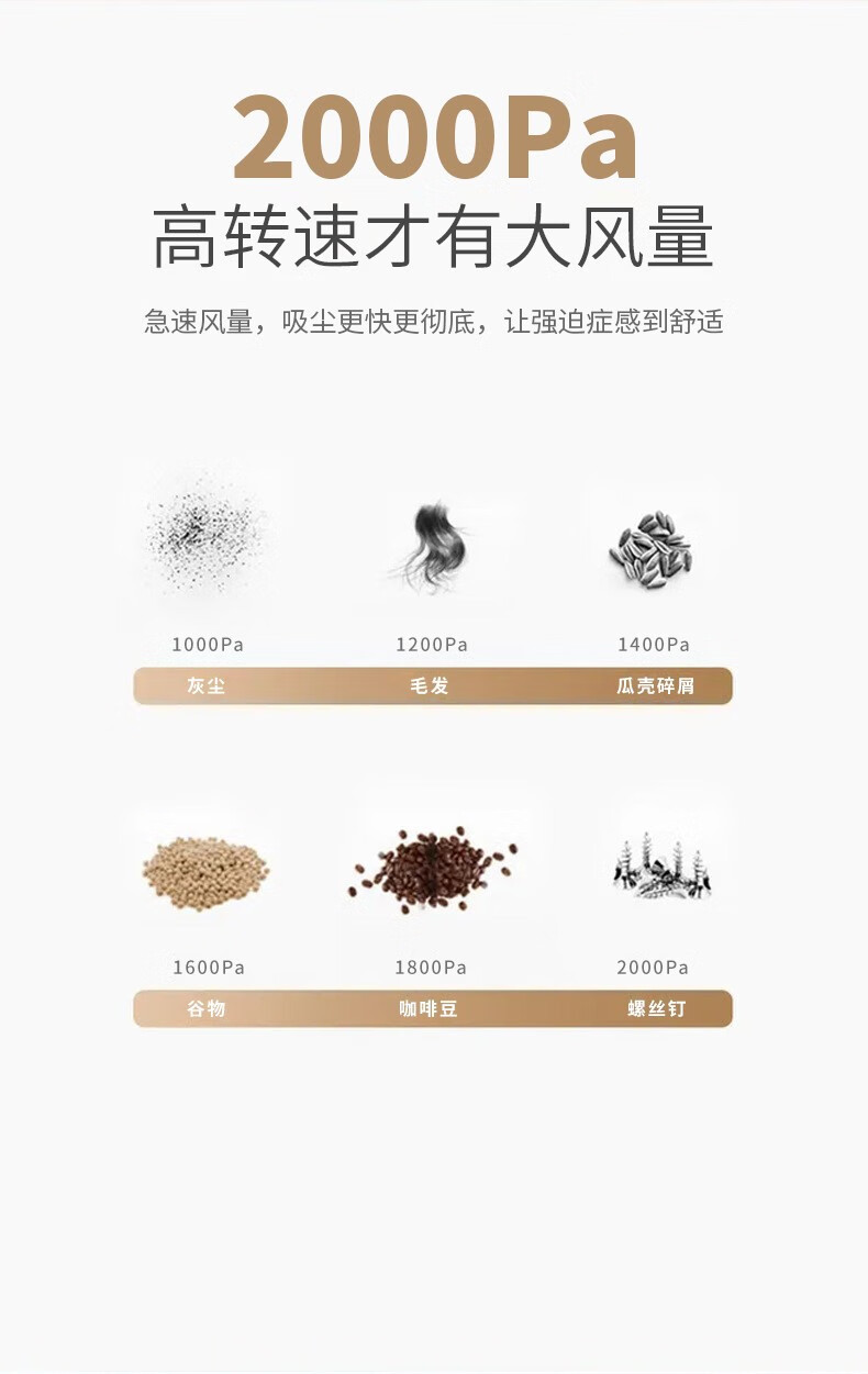 山水(SANSUI) 折叠无线吸尘器