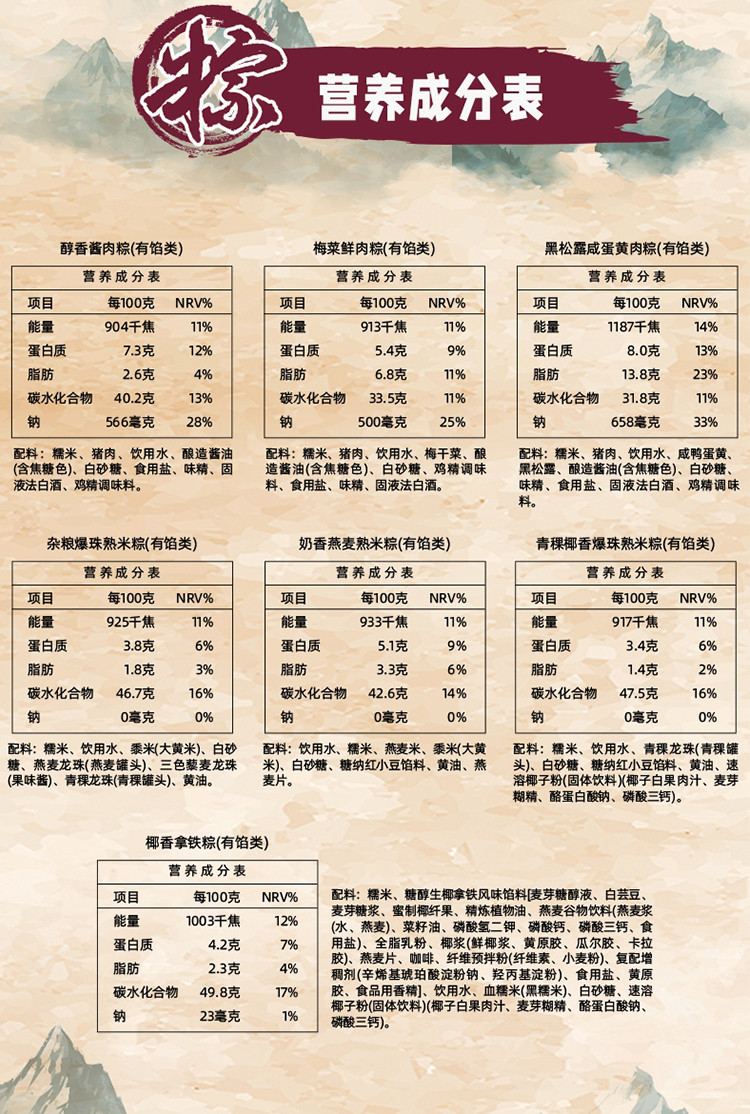 costa 咖世家X功夫熊猫粽子礼盒 粽艺咖