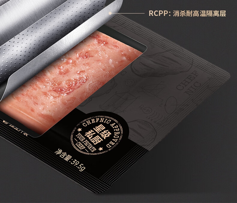 锋味派 午餐肉316g*2盒（原味+黑胡椒）