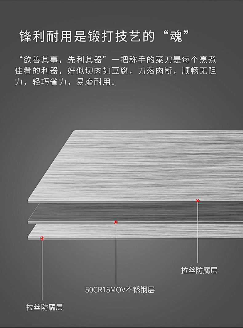 康巴赫 刀具四件套KOM20A4