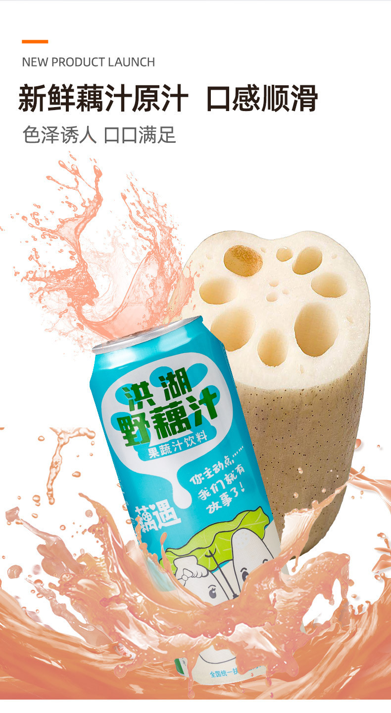 华贵 【洪湖】310ML/罐*12罐洪湖野藕汁