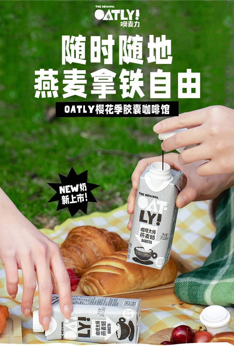 OATLY 咖啡大师便携装+永璞咖啡液