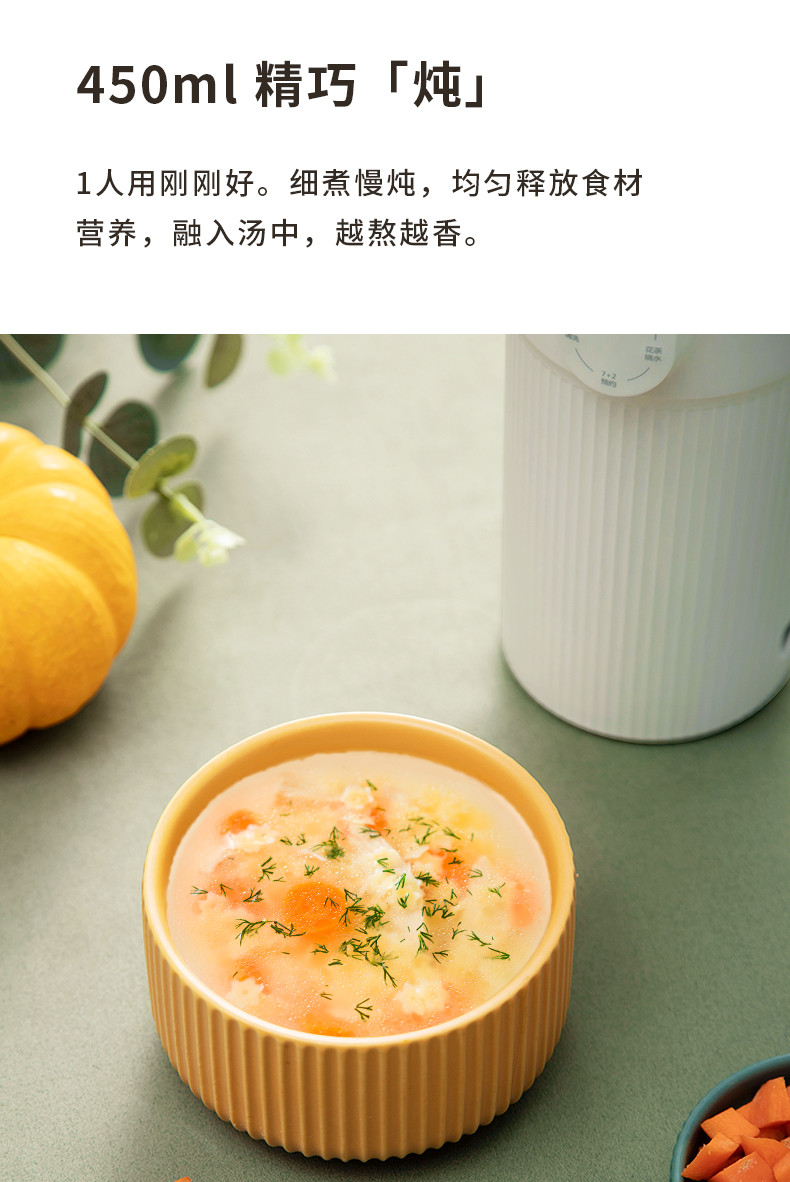 磨客 E-CUP 迷你破壁料理磨食机 浅绿 MK-BH02G