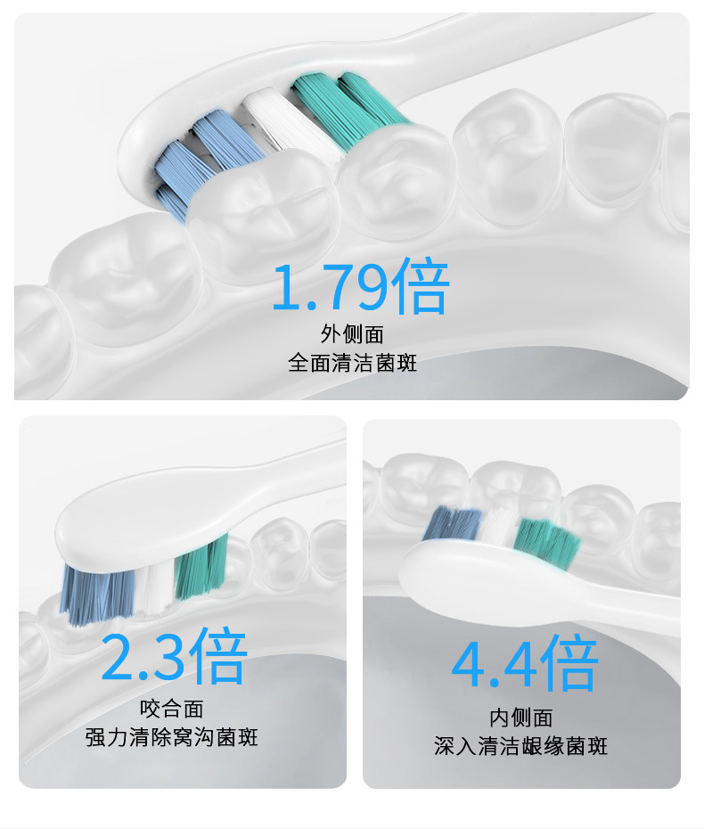 米狗 软毛清洁声波电动牙刷 MX803