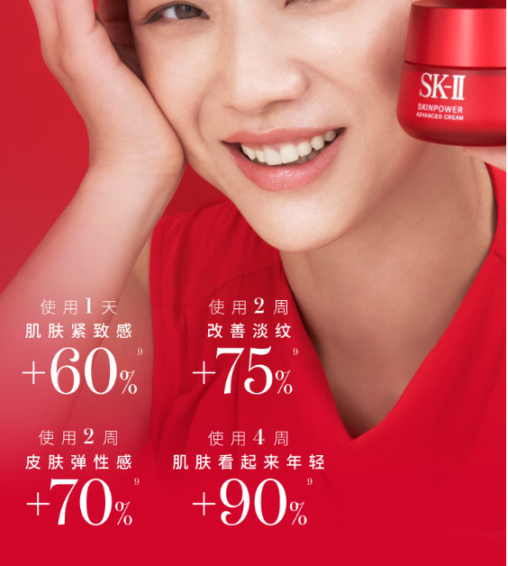 SK-II 赋能焕采精华霜 80g