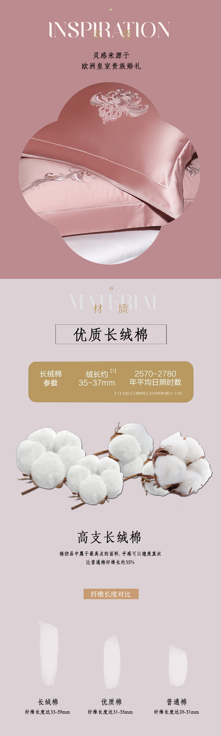 Violet紫罗兰 四件套全棉永恒之约-甜茶粉-4