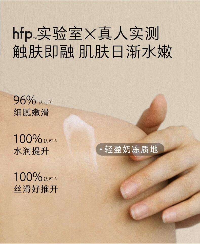 HomeFacialPro hfp乳糖酸亮肤身体乳(冷山鼠尾草)180ml润肤乳护肤霜