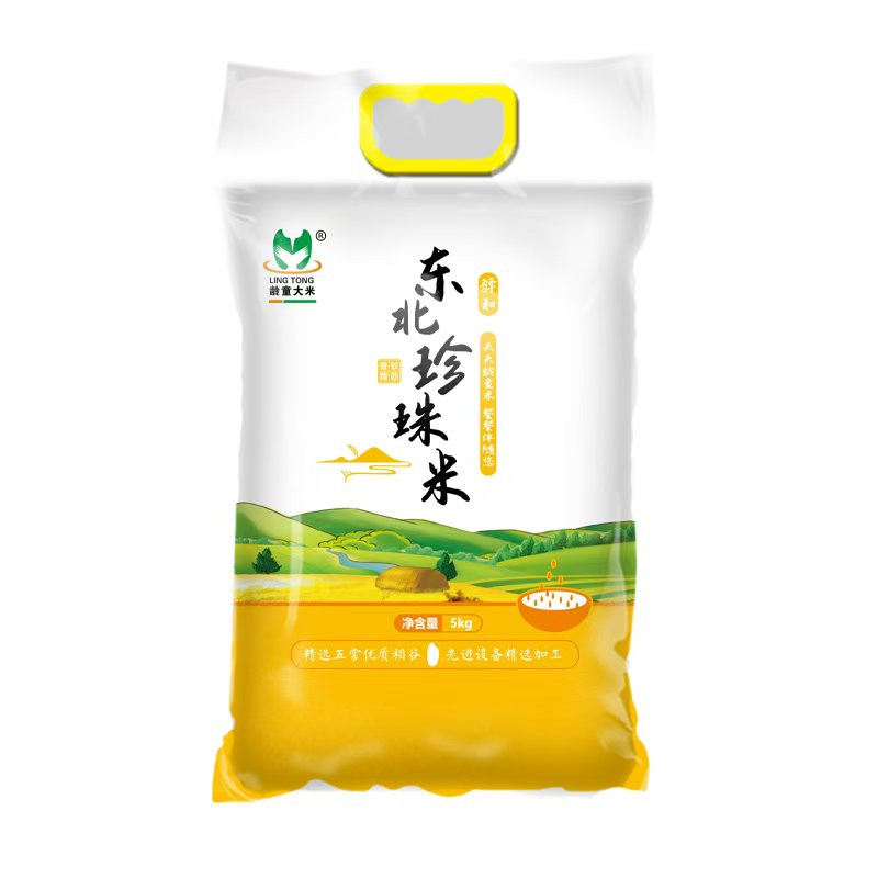 龄童大米 优质东北珍珠大米5kg*1袋