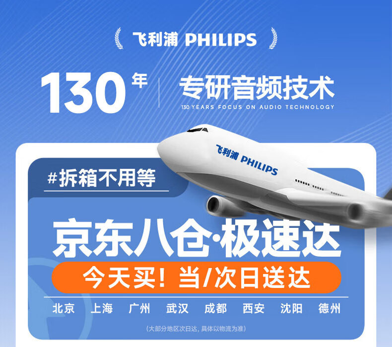 飞利浦 （PHILIPS）骨传导概念真无线TAT2719-白