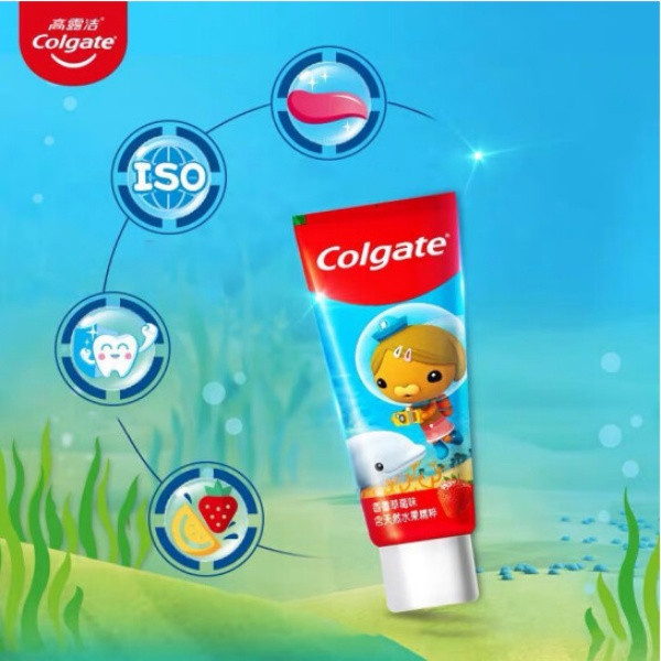 高露洁/Colgate 儿童牙膏（6岁以上）香香草莓味 - *两支装