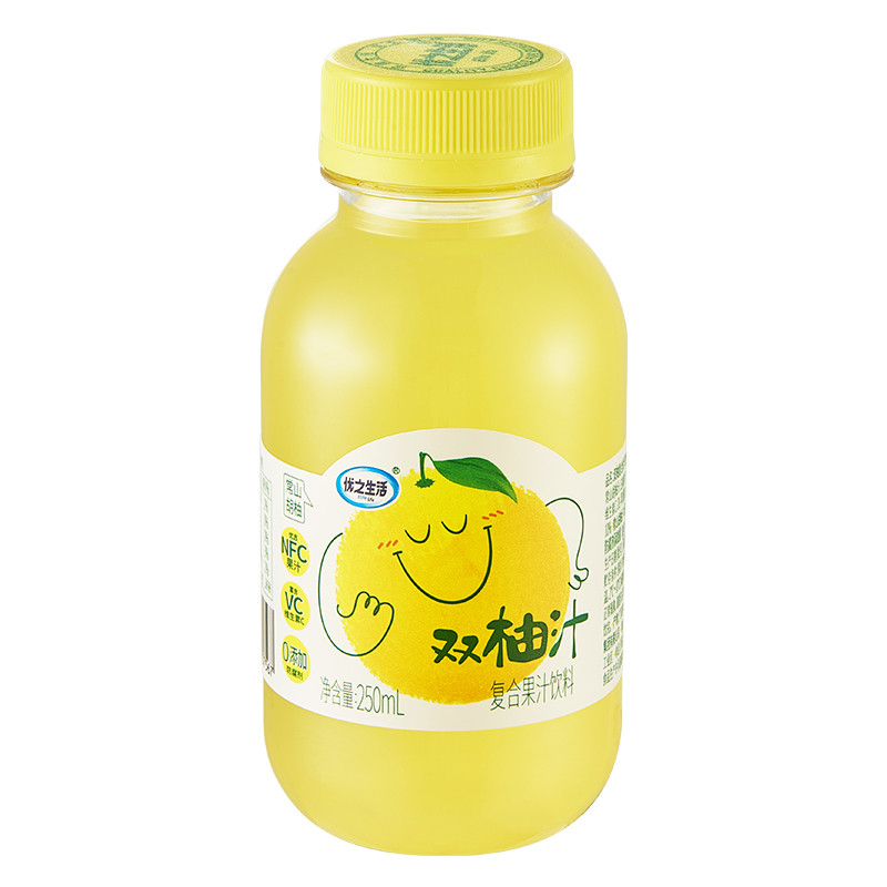 优之生活 双柚汁250ml*3瓶