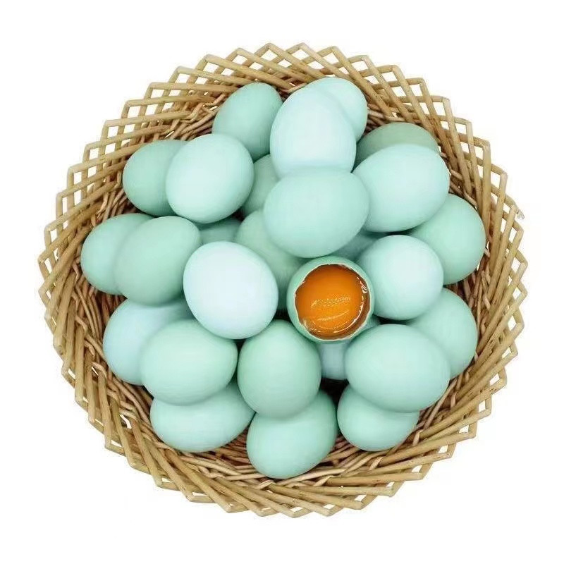 卡普瓦斯 散养土鸡蛋绿壳乌鸡蛋新鲜孕妇月子宝宝蛋老年鲜鸡蛋整箱