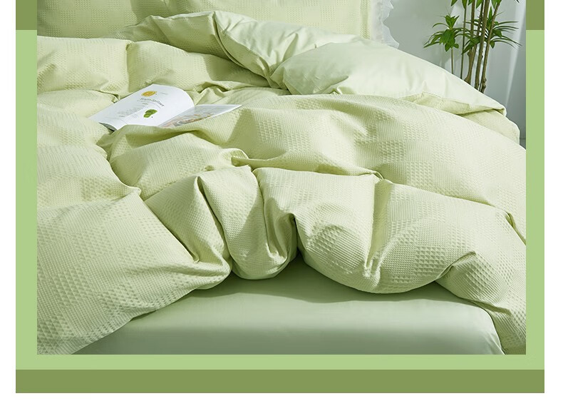 紫罗兰 床上四件套纯棉被套床单四件套床上用品全棉被罩