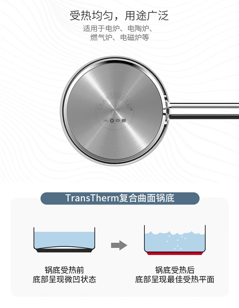 WMF WMF 晶铸系列不粘炒锅