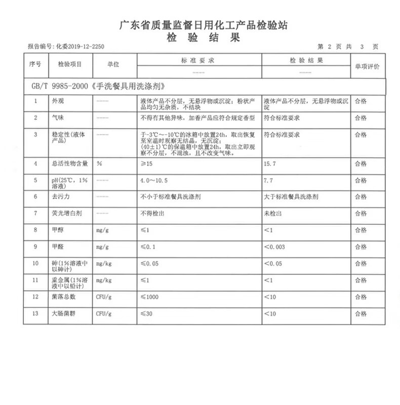 立白Liby 新金桔洗洁精2kg 金桔精华 轻松去油 厨房餐具洗洁精