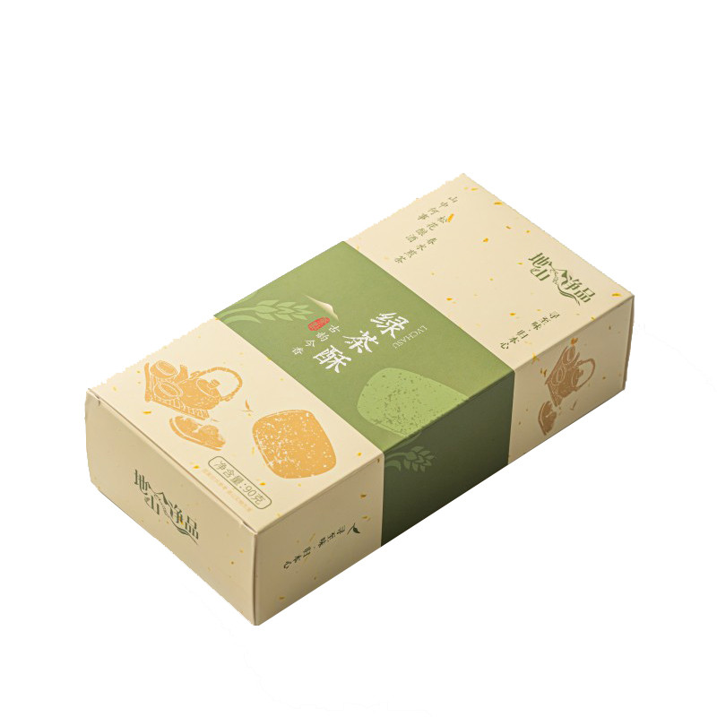 马小边 【会员享实惠】绿茶酥 每盒9包，每包10g。净含量90g