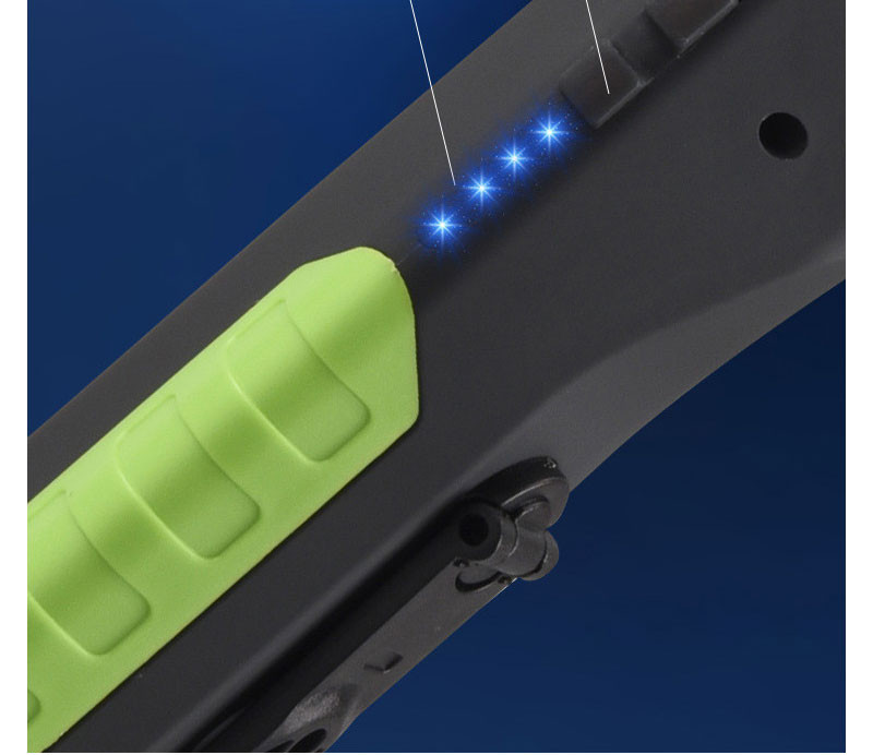 刺狐 多功能强光手电筒强磁汽修工作灯COB红光警示灯便携式折叠维修