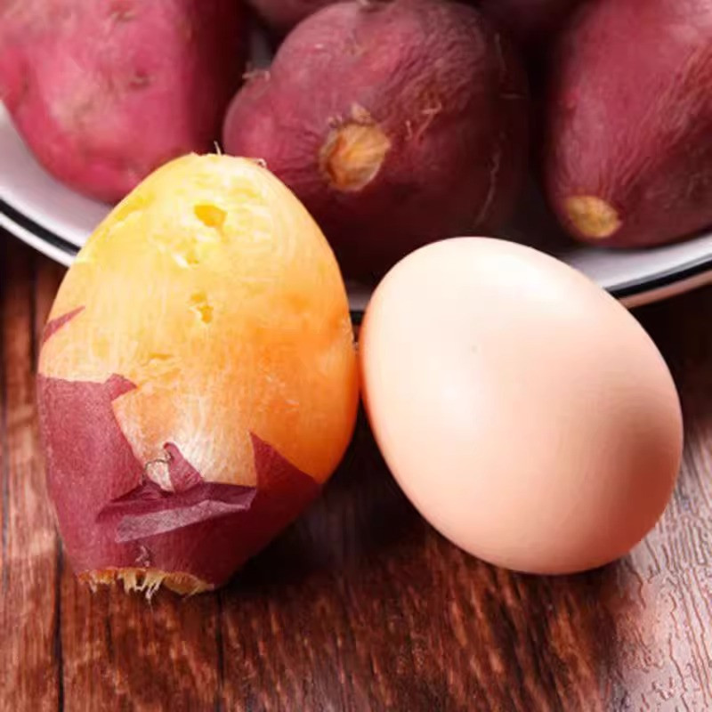 鲜小盼 【2斤】自种鸡蛋黄番薯黄肉地瓜农家新鲜红薯