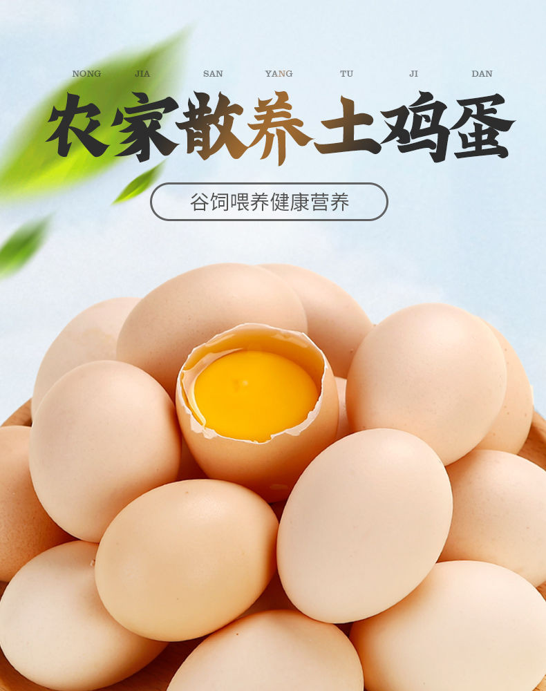 鲜小盼 【10枚】农家散养土鸡蛋玉米蛋鲜草鸡蛋正宗杂粮笨鸡蛋