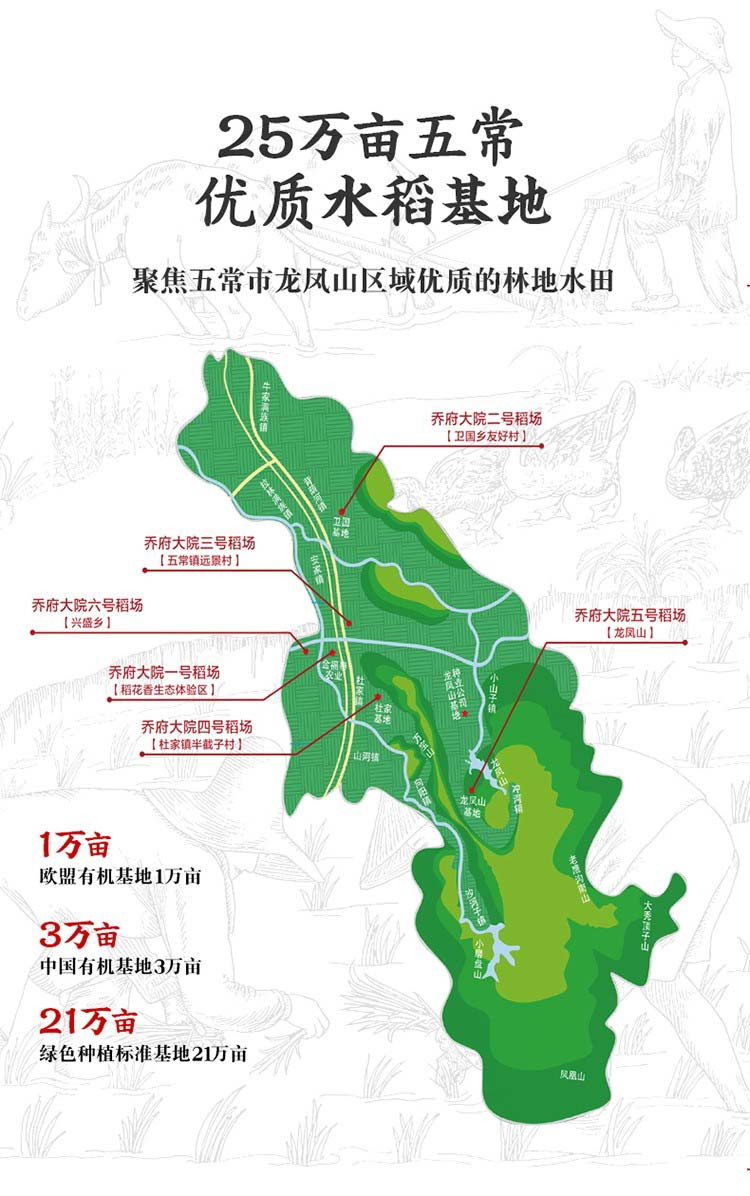 乔府大院 长粒香大米5kg  东北高端大米优质产区