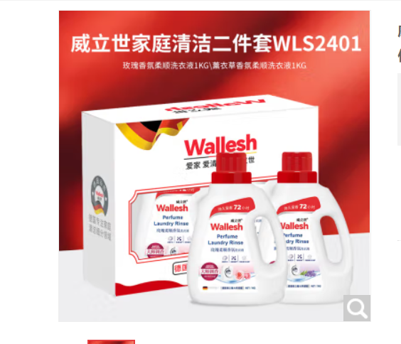 wallesh 威立世  家庭清洁二件套WLS2401